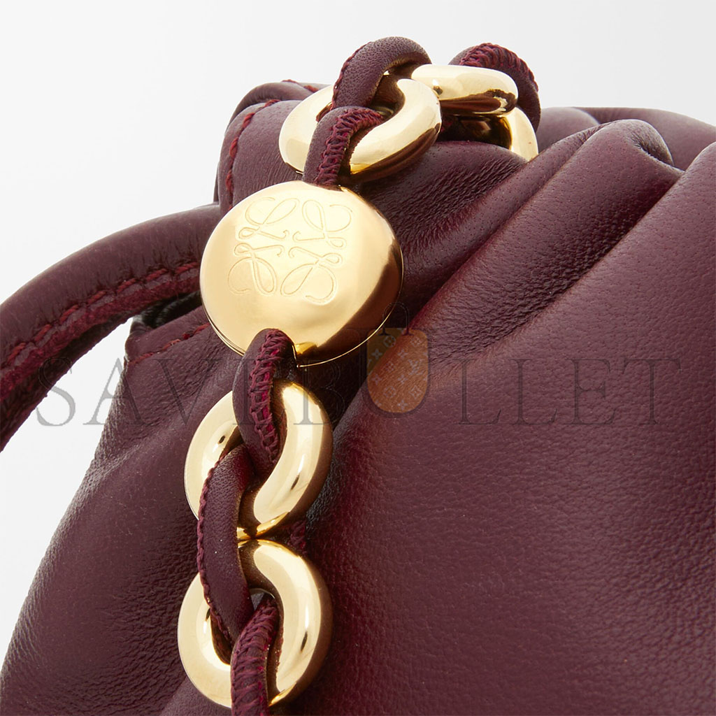 LOEWE MEDIUM FLAMENCO PURSE IN MELLOW NAPPA LAMBSKIN 0010980696 (30*20*10.5cm)